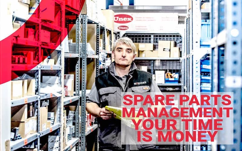 Movitec Spare Parts management