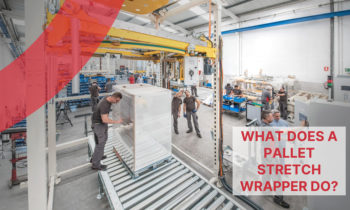 What does a pallet stretch wrapper do?
