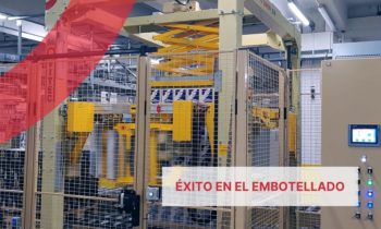 Éxito en el embotellado: Cómo un gigante de bebidas aumentó su eficiencia en un 40% con el envolvedor Saturn S8 de MOVITEC